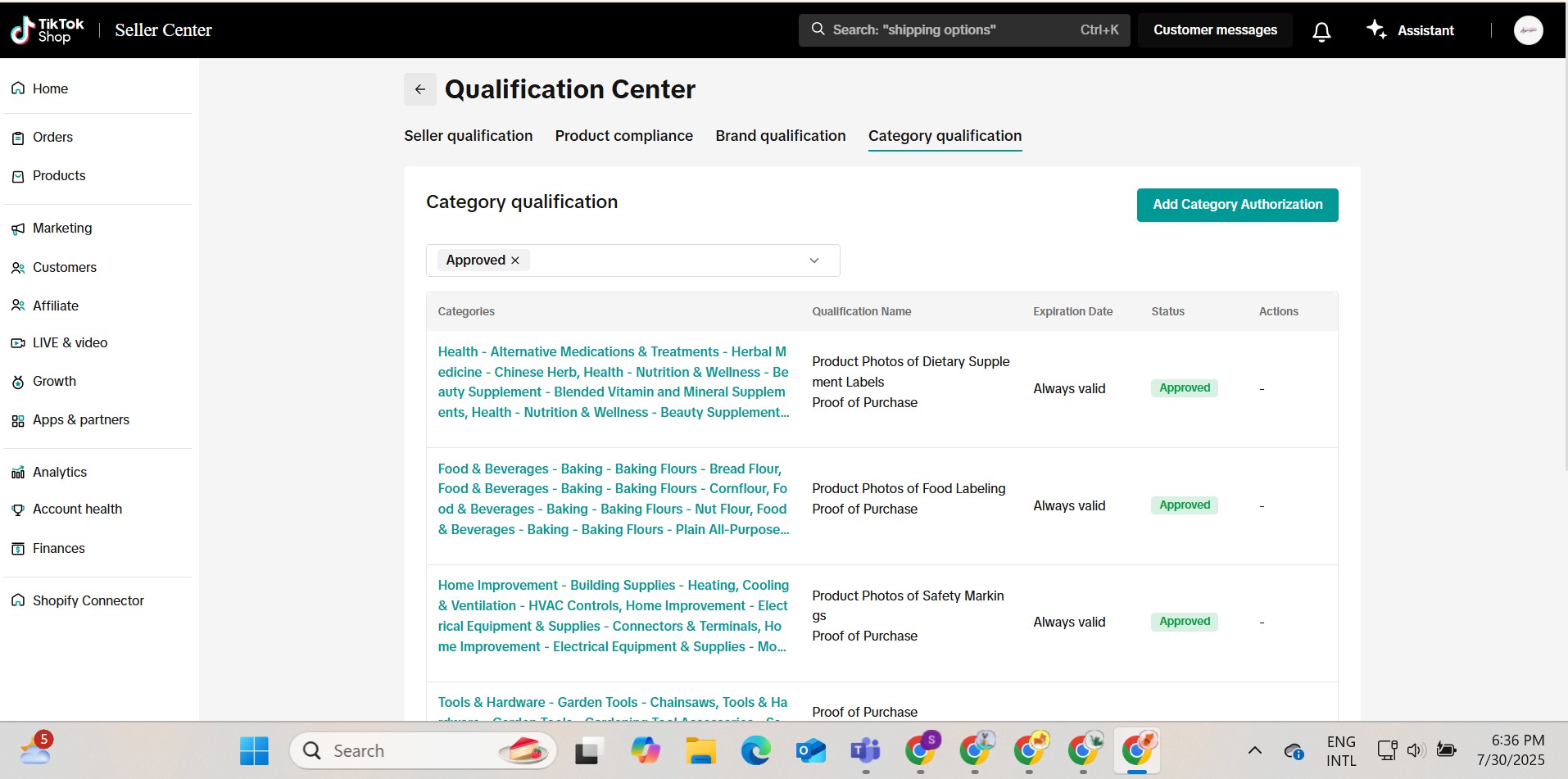 TikTok Shop Project 1